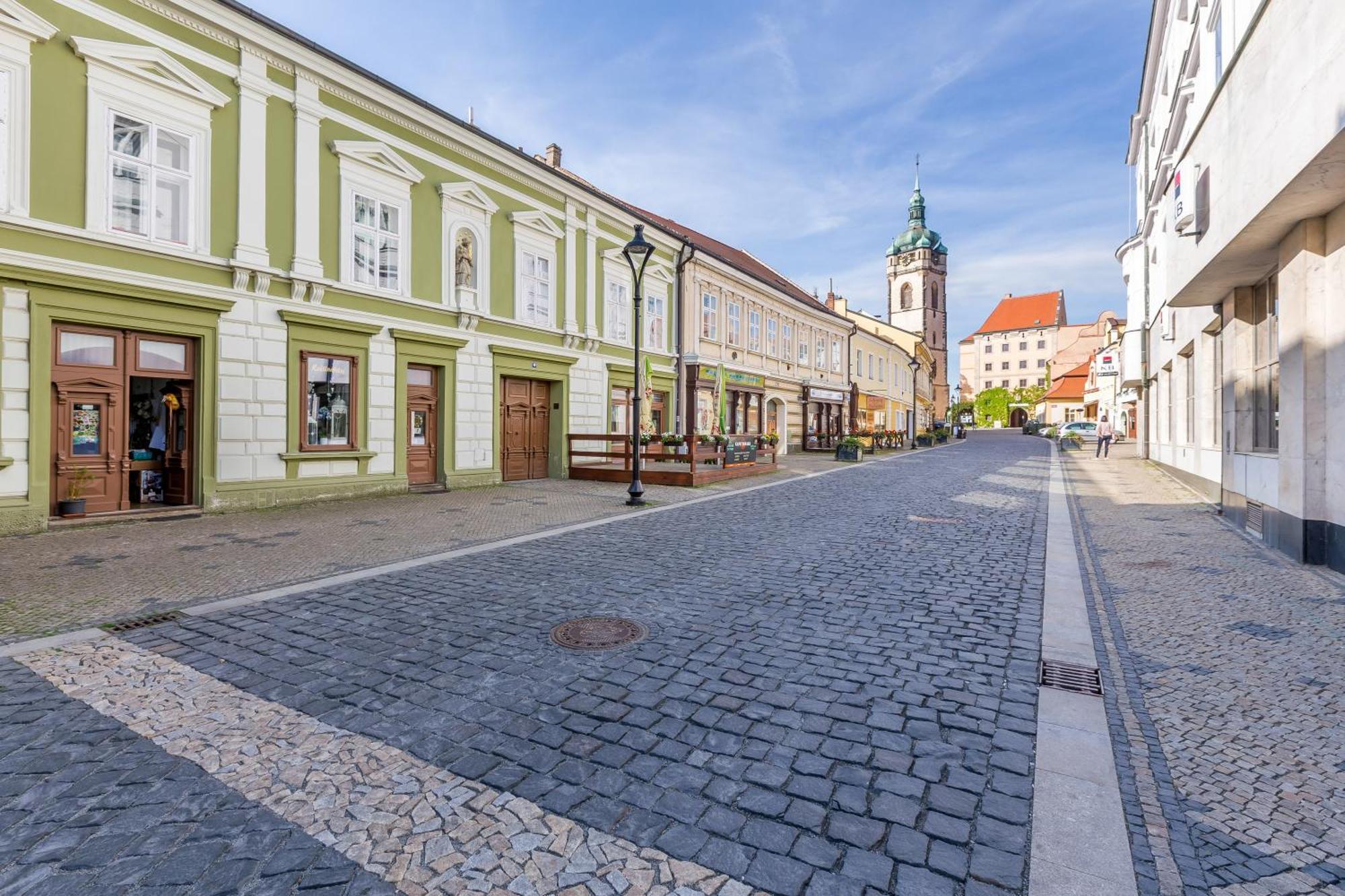 Hotel U Rytíře Mělník Exterior foto