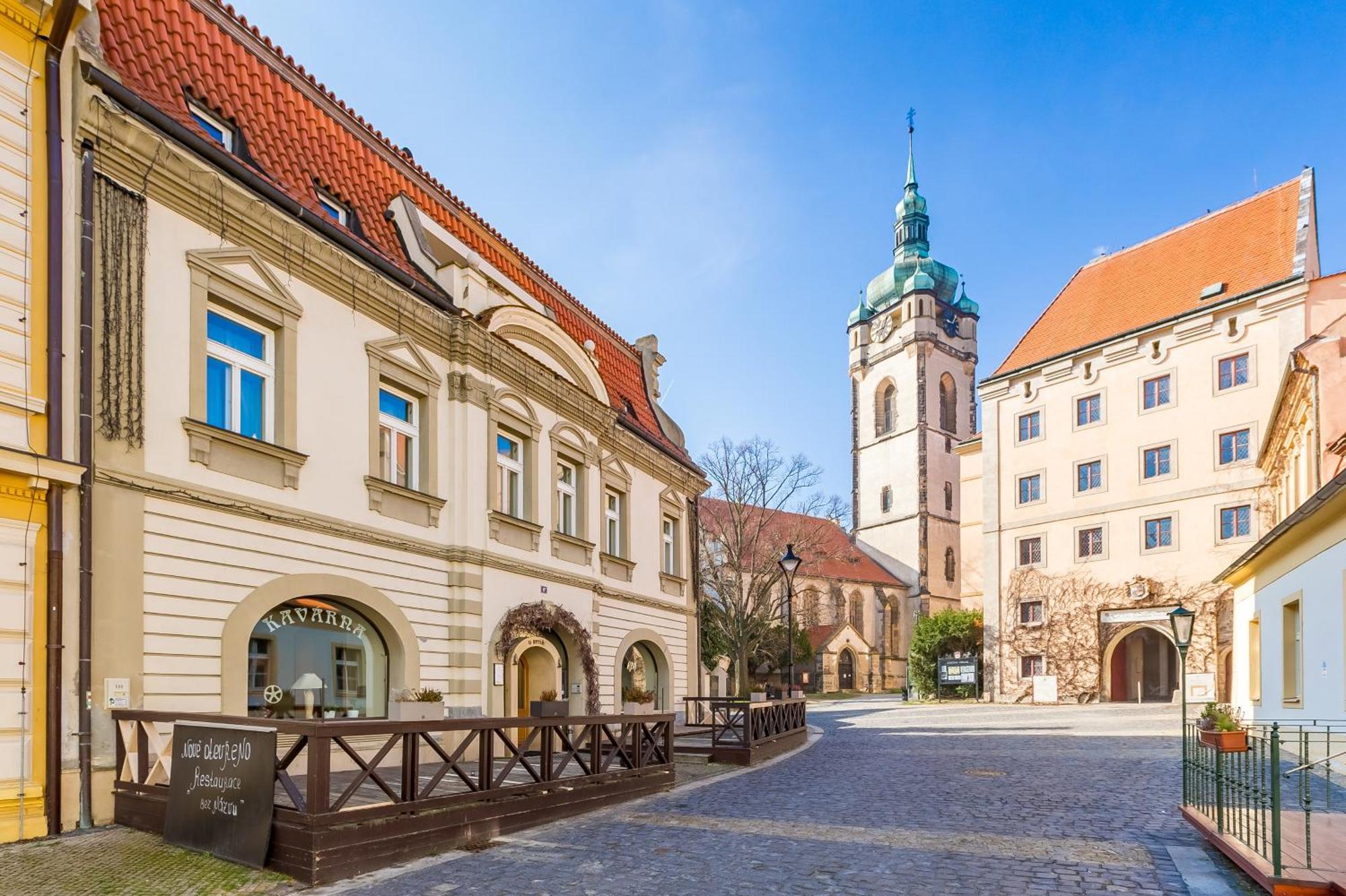 Hotel U Rytíře Mělník Exterior foto