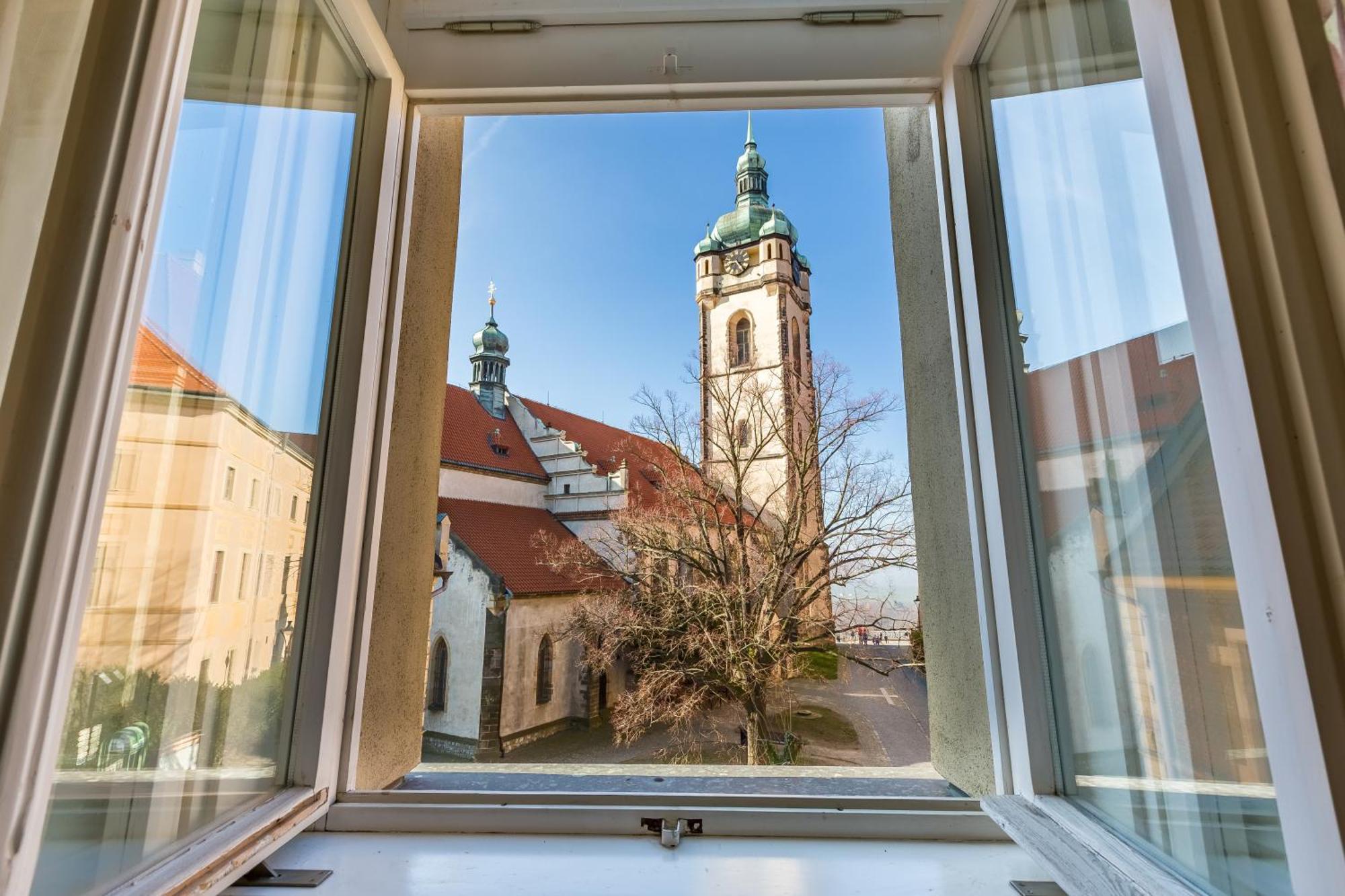 Hotel U Rytíře Mělník Exterior foto