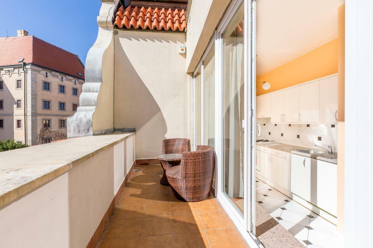 Hotel U Rytíře Mělník Exterior foto