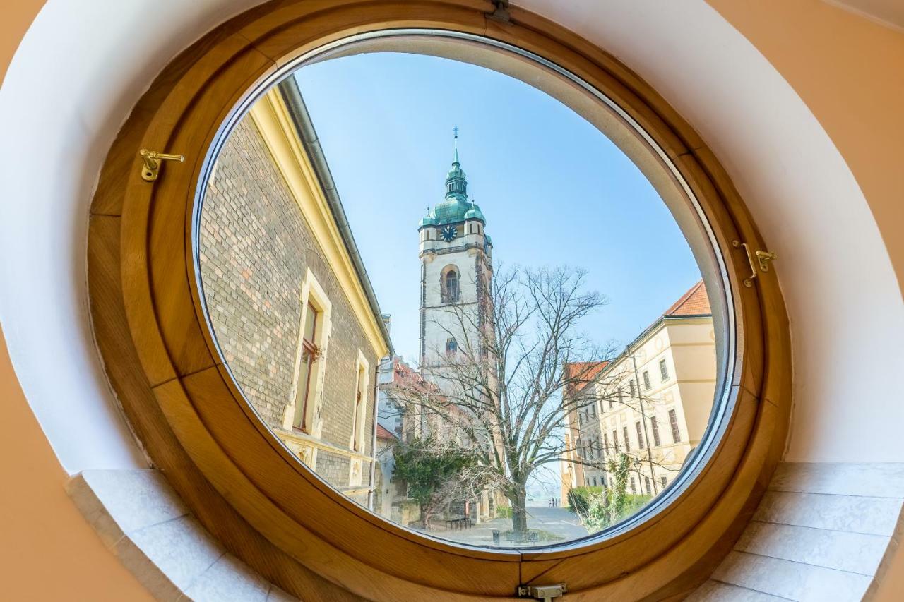 Hotel U Rytíře Mělník Exterior foto