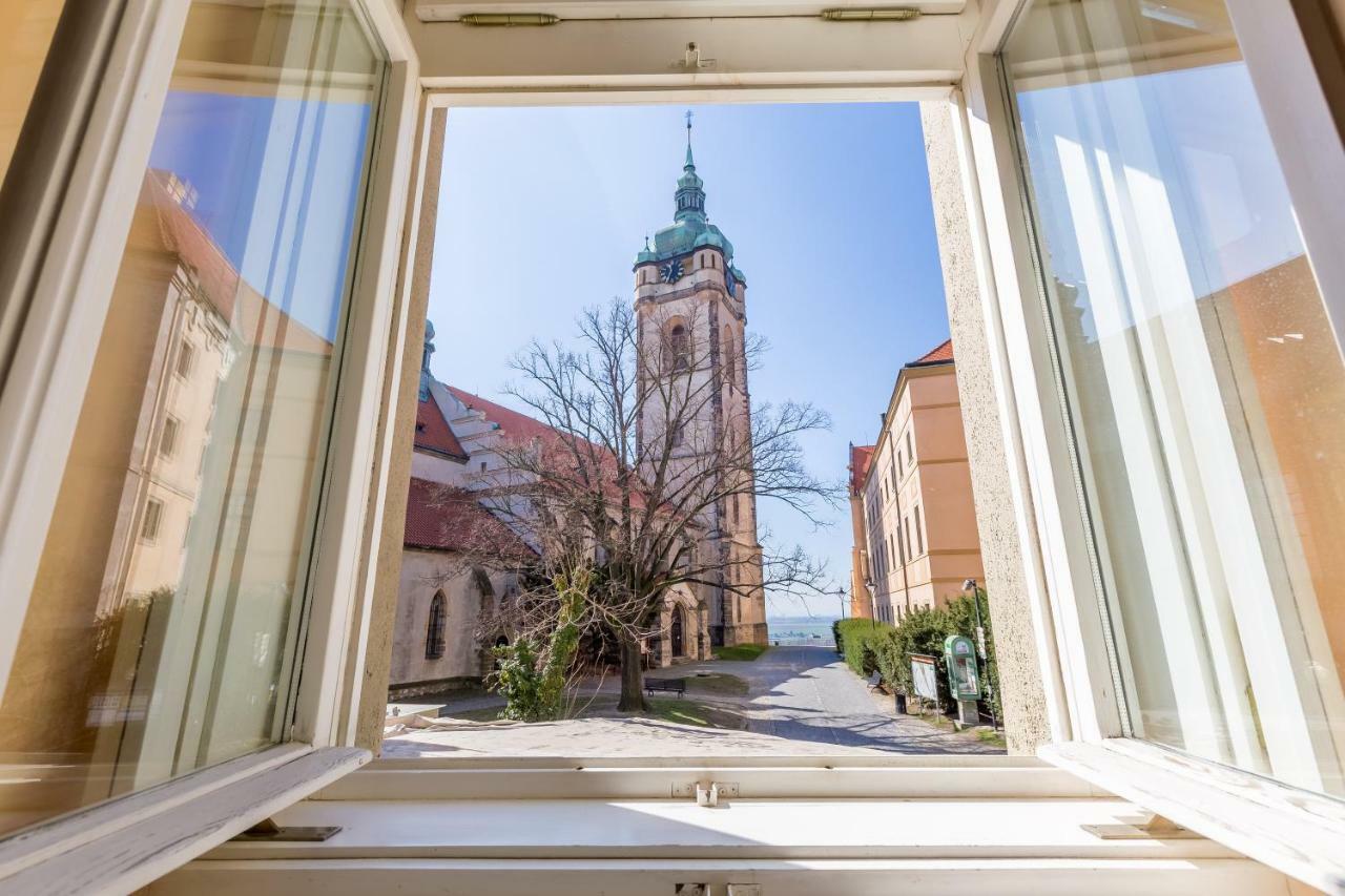 Hotel U Rytíře Mělník Exterior foto